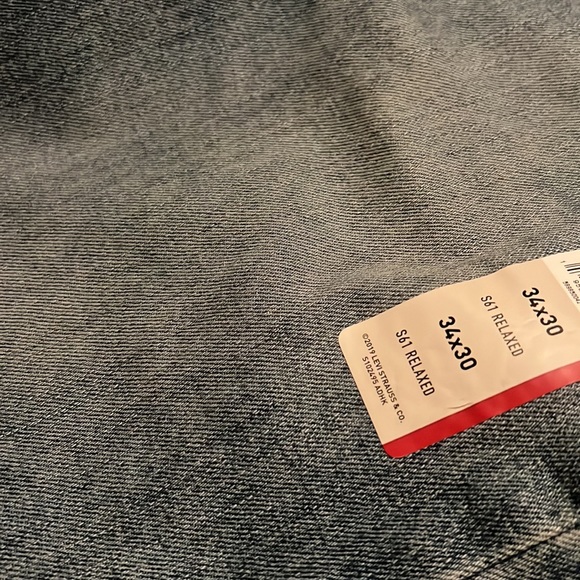 Levi's Signature Denim Jeans S61 Relaxed Premium Flex Men's - Picture 3 of 3